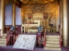 Emperor\'s throne, Dragon Pavilion, Kaifeng Henan