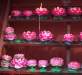 Lotus Flower candles, White Horse Temple, Luoyang Henan