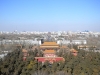 View towards Drum and Bell Towers from Wanchun Pavilion, Jingshan Park, Beijing
