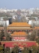 View towards Drum and Bell Towers from Wanchun Pavilion, Jingshan Park, Beijing