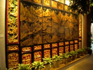 Golden Varnished Woodcarving, Shenzhen Museum of History