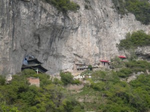 Buddhist Cave Temple and Monk's Cabins