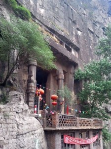 1000-year old cliff temple (Gaohuanyundong)